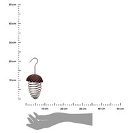 Karmnik dla ptaków typu sprężyna
