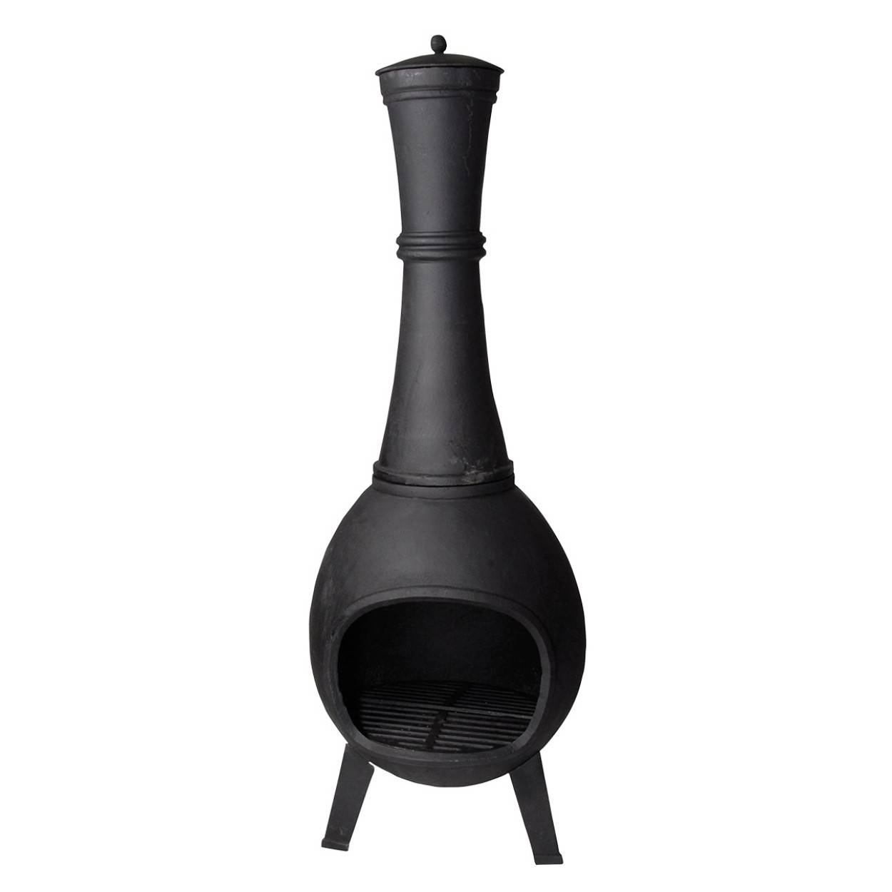 Kominek tarasowy okrągły żeliwny 120,5cm
