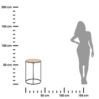 Stolik Bodimeade Wild Oak 40 cm