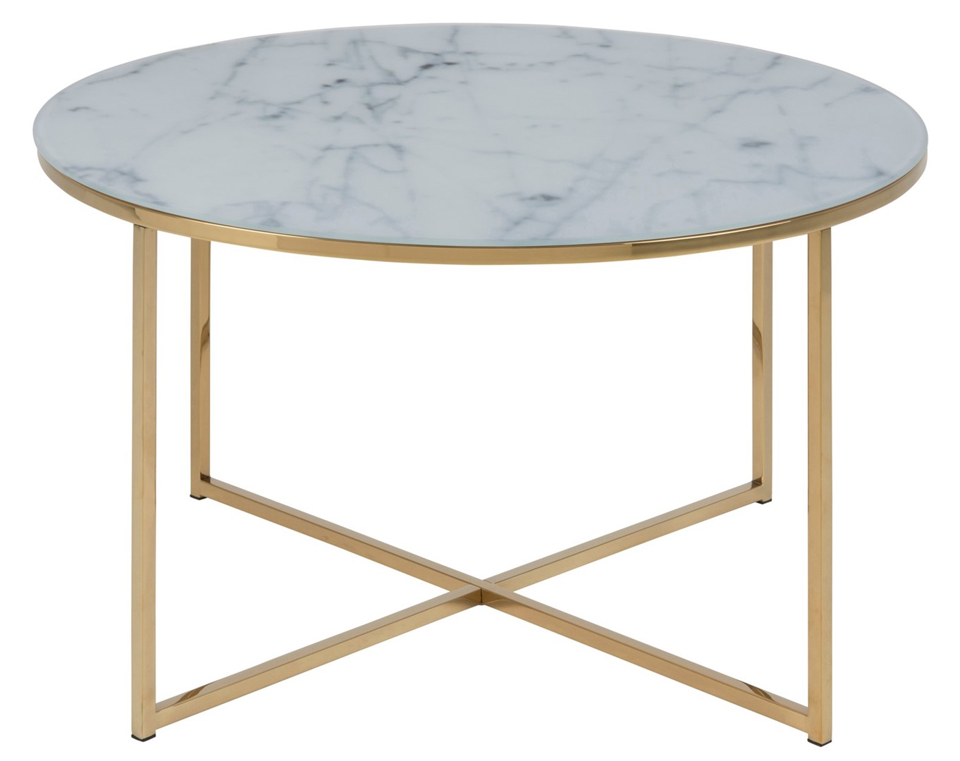 Stolik Falchetto Gold Marble 80 cm