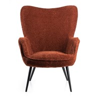 Fotel wypoczynkowy ROKER kolor miedziany