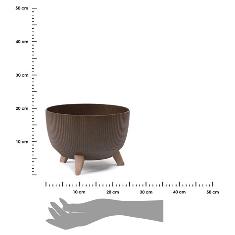 Donica Rosa linea ECO coffee espresso 24xh15 cm