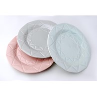 Talerz płaski Adel Pink 24 cm