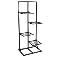Kwietnik metalowy loft 4 poziomy