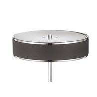 Lampka Stołowa JAZZ Srebrny Czarny 2xE14 47 cm