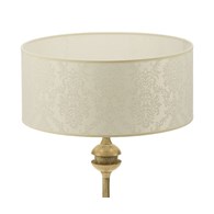Lampka Stołowa KASZMIR Patyna Beżowy Abażur 1xE27 54 cm