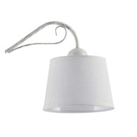 Lampa Sufitowa KAMELIA Biały Abażury 2xE27