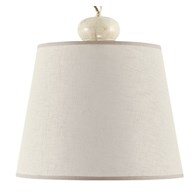 Lampa Wisząca KAMELIA Beżowy Abażur 1xE27 38cm