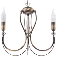Żyrandol Świecznikowy MELANI Patyna 3xE14
