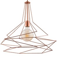 Lampa Wisząca ORO Miedziany 1xE27 56 cm