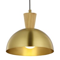 Lampa Wisząca VITO Złoty 1xE27 31 cm