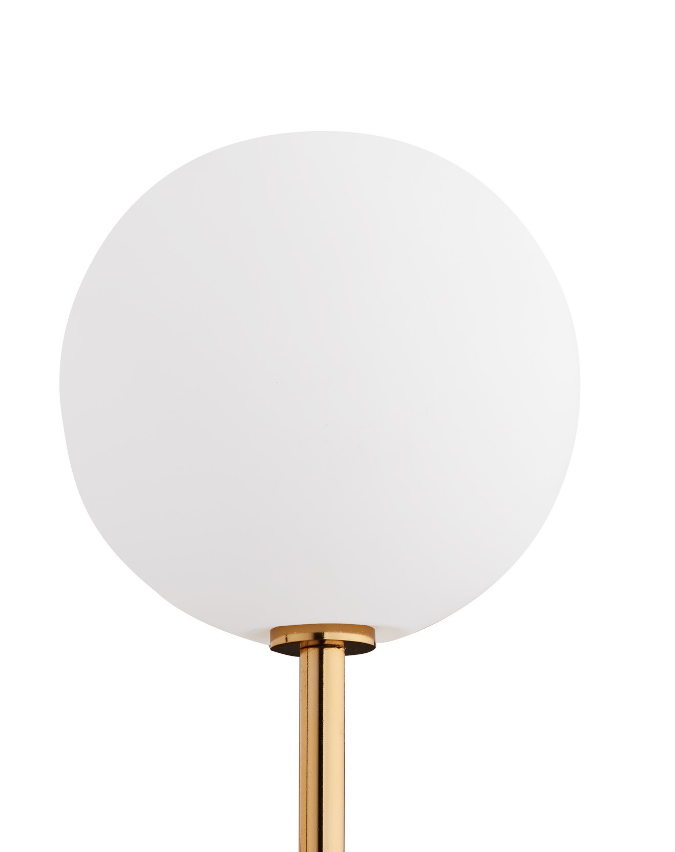 Kinkiet FEME Złoty Biały Szklane Klosze 1xG9