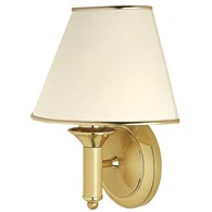 Kinkiet CLASSIC Złoty Ecru Abażur Mini 1xE27