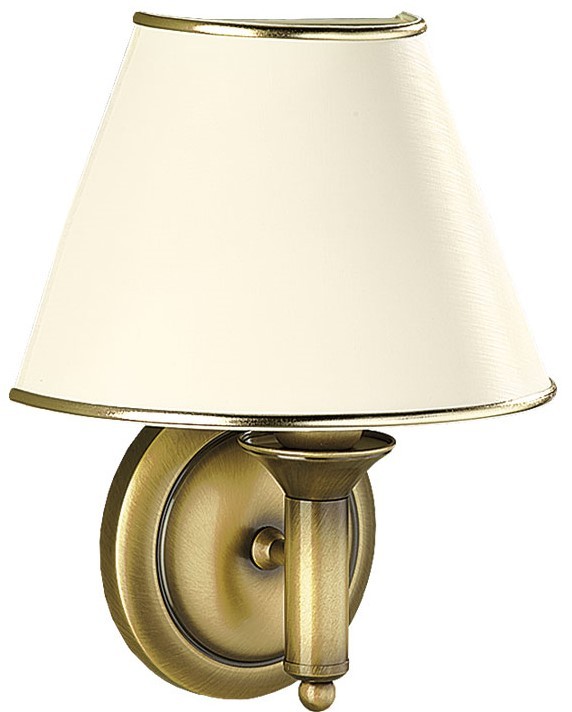 Kinkiet CLASSIC Patyna Ecru Abażur Mini 1xE27