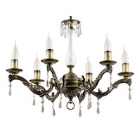 Żyrandol MARKIZA Patyna 6xE14