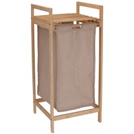 Półka łazienkowa z koszem na pranie h73 x 33 x 33 cm