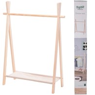 Stojący wieszak na ubrania dla dzieci 86x57x100 cm
