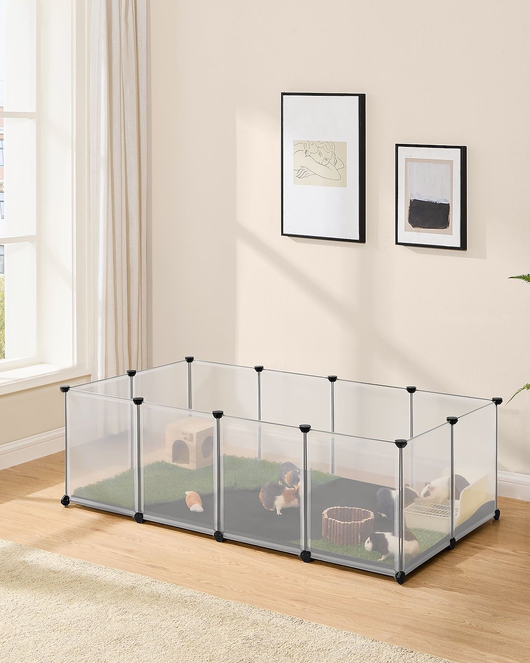 Modułowy wybieg z wodoodpornym dnem