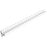 Pływająca półka ścienna  biała 110 cm  Praktyczna półka sprawdzi się nie tylko jako dekoracja do salonu, sypialni, pokoju dziecięgo, ale także doda funkcjonalności w przechowywaniu lub eksponowaniu ulubionych przedmiotów