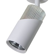 Lampa Sufitowa Spot NEO Biały Srebrny 1xGU10