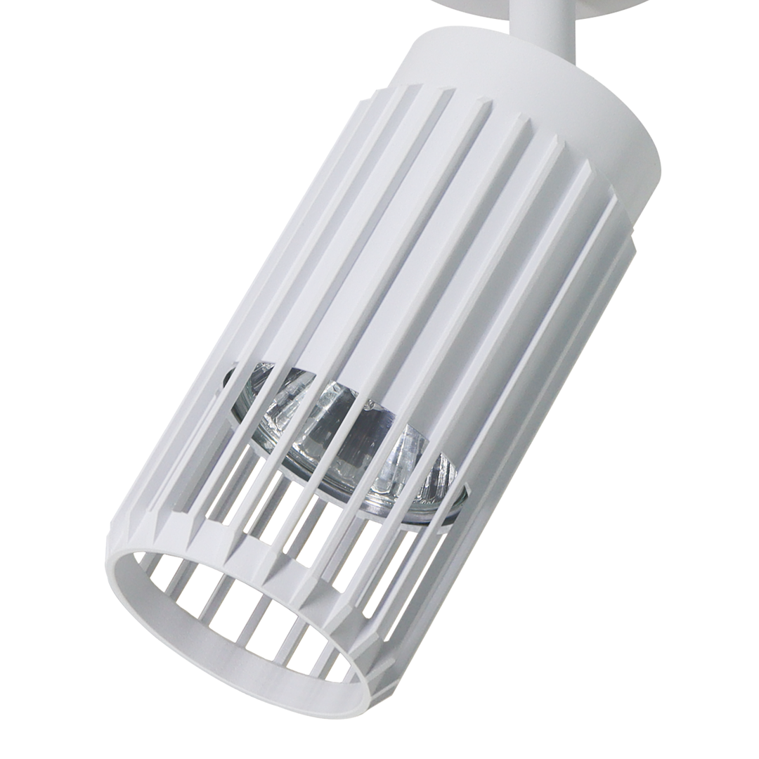 Lampa Sufitowa Spot VERTICAL Biały Metalowy Klosz 1xGU10