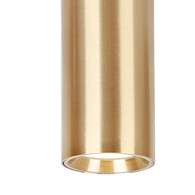 Lampa Sufitowa GENESIS Tuba Złoty 1xGU10 6,3x20cm