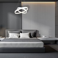 Lampa wisząca RING 60W LED z pilotem