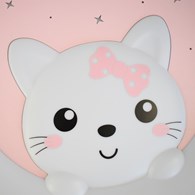 Plafon sufitowy MOONCAT Różowy 34W LED 4000K 48cm