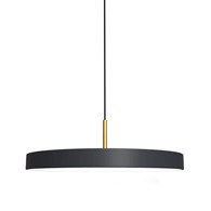 Lampa wisząca DISC Czarna 38W LED 4000K 45cm