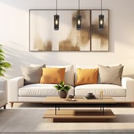 Lampa wisząca PADOVA Czarna Szklana 3xE27