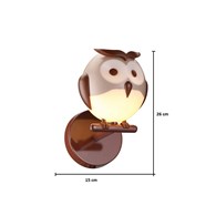 Kinkiet dziecięcy OWL 1xG9 Led