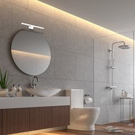 Kinkiet SHINE Biały 7W LED IP44 30cm