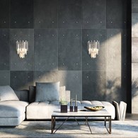 Kinkiet kryształowy ASPEN CHROME 2xE14
