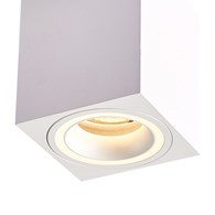 Lampa Sufitowa BIMA RING Biały 1xGU10 8cm