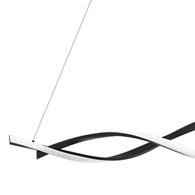 Lampa Wisząca GRANT Czarny 38W LED