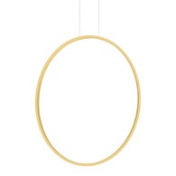 Lampa Wiszaca SATURNO Złoty 46W LED 80cm