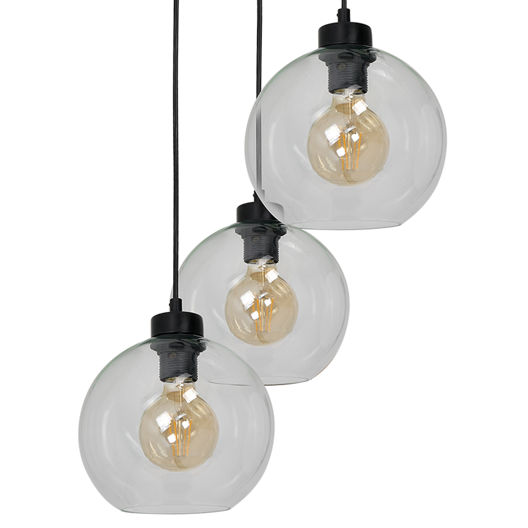 Lampa wisząca SOFIA clear 3xE27