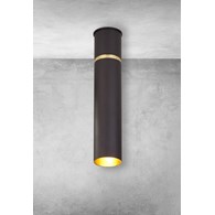 Lampa Sufitowa LYNX Czarny Złoty 1xE14