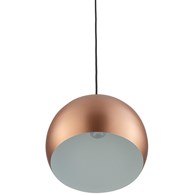 Lampa Wisząca CANDY Miedziany Metalowy Klosz 1xGU10 27,5cm