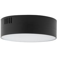 Plafon Sufitowy LID Czarny 15W LED 3000K 11cm