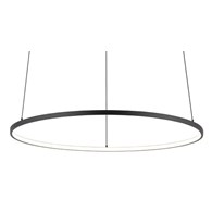 Lampa Wisząca CIRCOLO Czarny 18W LED 4000K 45cm