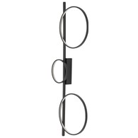 Lampa Sufitowa CIRCOLO Czarny 33W LED 4000K 18,30cm