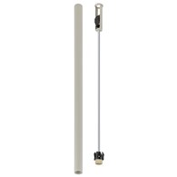 Oprawa Sufitowa FOURTY S Szary 1xGU10 75cm