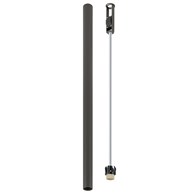 Oprawa Sufitowa FOURTY S Ciemny Szary 1xGU10 75cm