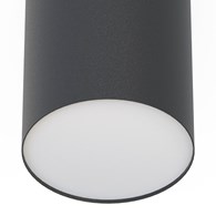 Lampa Sufitowa POINT PLEXI L Czarny 1xE27 IP20
