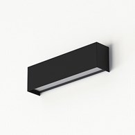 Kinkiet STRAIGHT WALL Czarny 1xE14 26cm