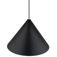 Lampa Wisząca ZENITH M Czarny 1xGU10 ES111 35cm