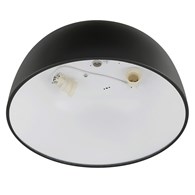 Plafon Sufitowy SATELLITE Czarny 3xE27 38cm