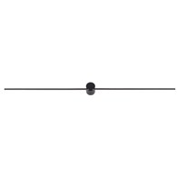 Kinkiet Łazienkowy PIN Czarny 15W LED 4000K IP44 121cm