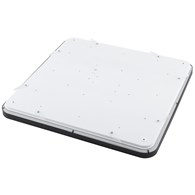 Plafon Łazienkowy AGNES SQUARE Czarny 64W LED 4000K IP44 63,5cm
